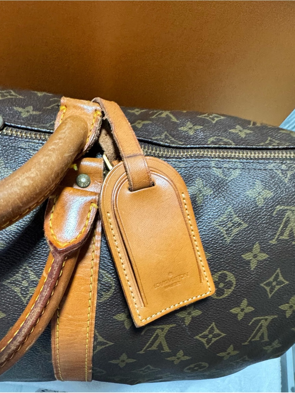 Louis Vuitton Monogram Canvas Duffel Bag - Brown/Tan - Picture 4 of 10